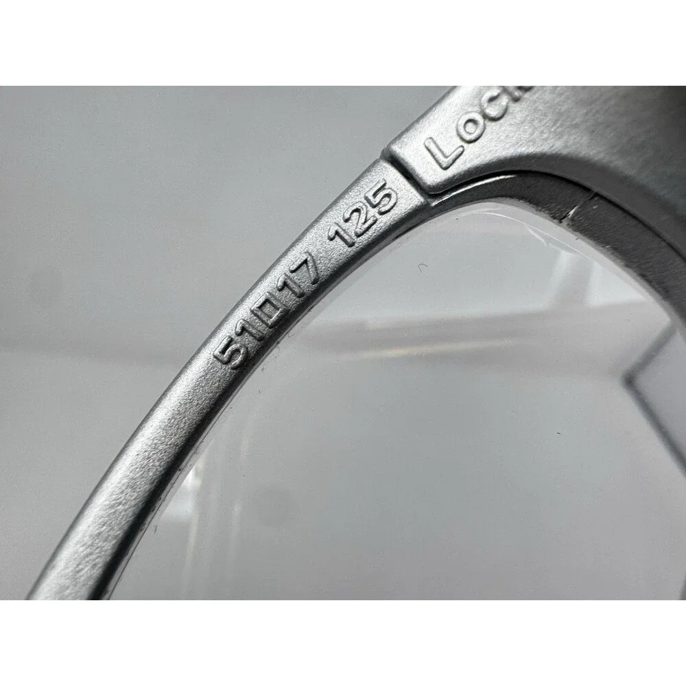 Rec Specs Maxx Liberty MX20 Halo #3 Sports Eyeglass Frames Silver 51-17-125
